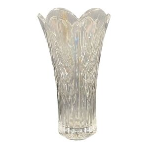 Green Glass Hexagonal Bowl X 2